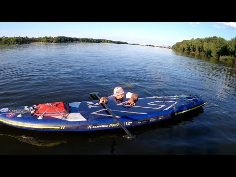 Видео: Как залезть на SUP доску если упал