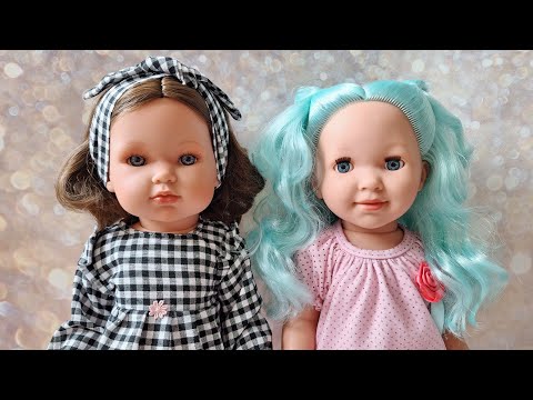 Видео: Куклы Белла от Antonio Juan и Mariquita Perez 45 см.
