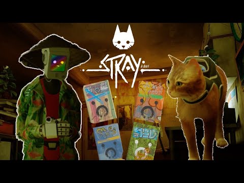 Видео: КОШКА ПОМОЩНИК→прохождение Stray |2|