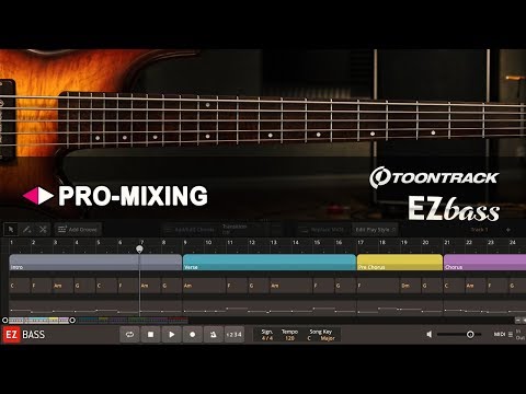 Видео: Toontrack EZbass Лучшая бас гитара в виде VST/AU ?