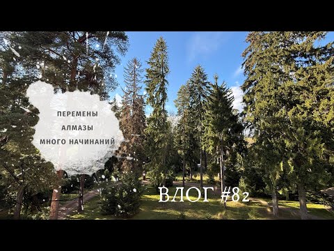 Видео: ВЛОГ сентябрь / Грядут перемены / Алмазная картина / Несколько новых процессов / Вязание