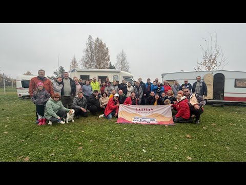 Видео: Кемпер слёт в Латвии, золотая осень