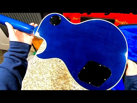 Видео: Это, возможно, моя самая лучшая находка! | Gibson Custom Shop Original Les Paul Artisan Trans Blu...