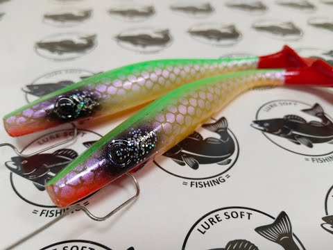 Видео: Пылим мягкую рыболовную приманку.Dust soft fishing bait !)