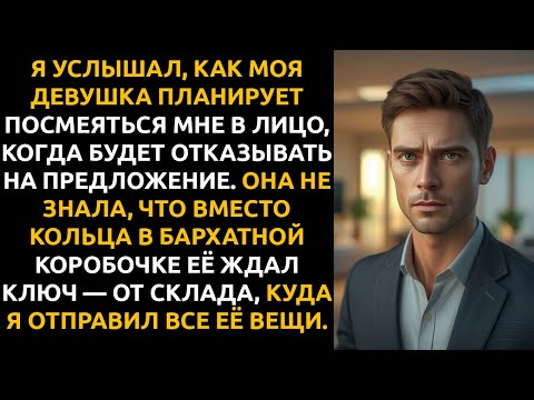 Видео: Она ждала КОЛЬЦО, но я подслушал её СМЕХ. В коробке её ждал ключ и счёт за выселение.