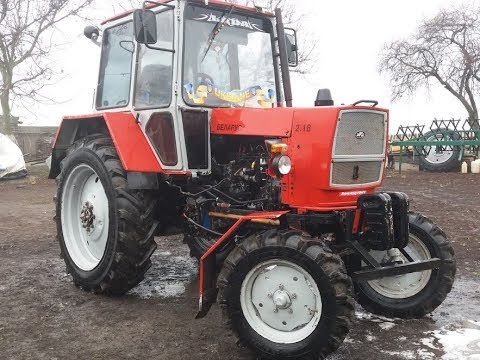 Видео: Первый пуск трактора ЮМЗ-6 в 2019году  "12-вольтовым стартером на 24 вольта"
