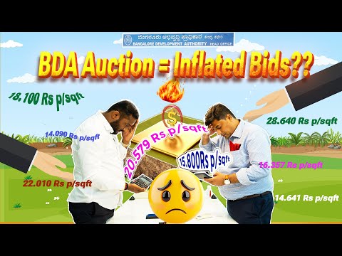 Видео: Переоценён ли электронный аукцион BDA? Что произошло на самом деле? #bdasitesforsale #bangalorere...