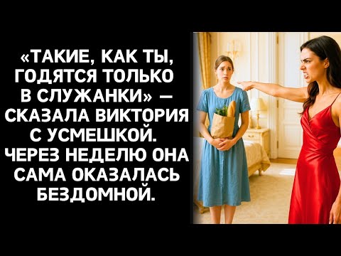 Видео: Ты всего лишь дочь прислуги! — кричала Вика. А когда отец открыл тайну из роддома 20 лет назад…