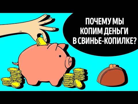 Видео: Вот почему копилка сделана в форме свиньи