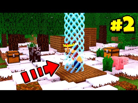 Видео: Зимнее ВЫЖИВАНИЕ НА ОДНОМ БЛОКЕ С АЧИВКАМИ #2 Майнкрафт! Minecraft Captive