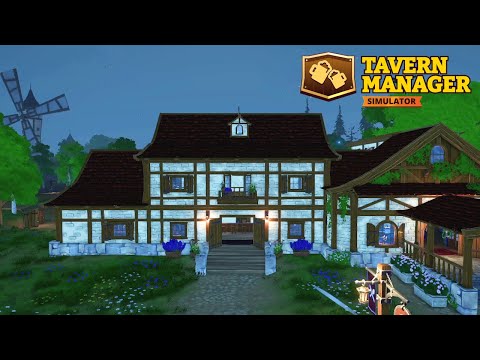 Видео: Огромная таверна | Tavern Manager Simulator #13