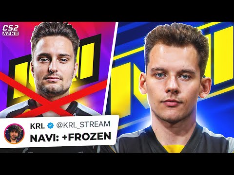 Видео: СРОЧНЫЙ РЕШАФЛ в NAVI!? Frozen бежит к Блейду? Новости КС