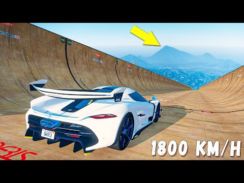 Видео: СПУСК С ГОРЫ БЕЗ ТОРМОЗОВ НА САМЫХ БЫСТРЫХ ЧИТ ТАЧКАХ В GTA 5 ONLINE!
