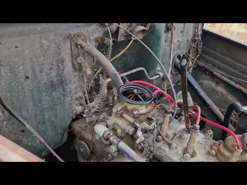 Видео: Запуск газ 51 после длительного простоя starting gas 51 after a long period of inactivity