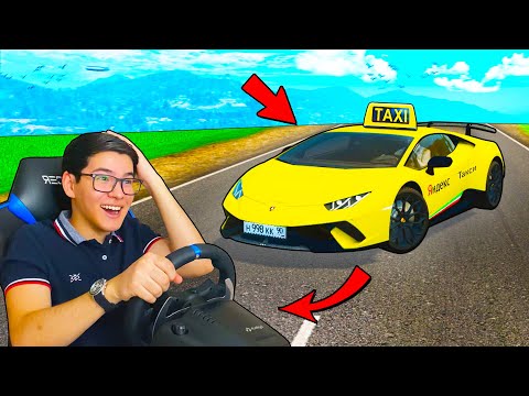 Видео: ҚУҒЫНБАЙ ТАКСИСТТЫҢ ОҚИҒАСЫ!!! City Car Driving + РУЛЬ!!!