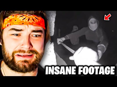 Видео: Реакция KingWoolz на самые СТРАШНЫЕ кадры с камер видеонаблюдения! | ChillingScares