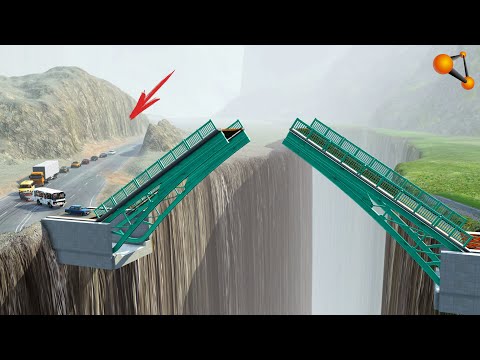 Видео: РАЗВОДНОЙ МОСТ СЛОМАЛСЯ, НО ЛЮДИ РЕШИЛИ РИСКНУТЬ | BeamNG.drive
