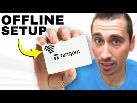 Видео: Tangem только что добавил безопасную офлайн-настройку! (Как это работает)