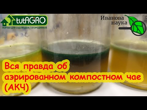 Видео: АЭРИРОВАННЫЙ КОМПОСТНЫЙ ЧАЙ (АКЧ): польза и опасность. Честно об АКЧ. Научная пятница.