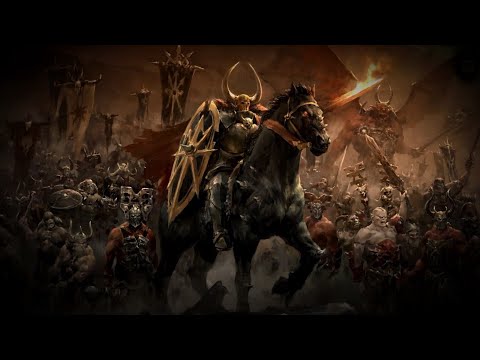 Видео: (Radious mod) Total War: Warhammer 3. # 3. Архаон. Сложность Легенда.