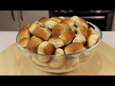 Видео: СТАНЕТ ЛЮБИМЫМ!  Постное Печенье с Маком СЛИЖИКИ (КУЧУКАЙ)/Вкуснейшая Литовская Выпечка/Веганская