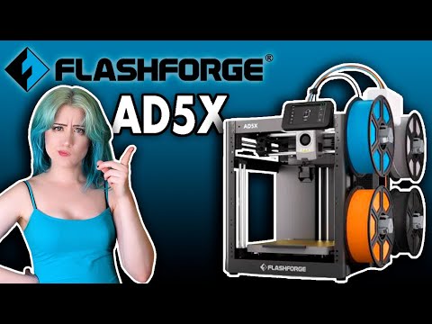 Видео: Flashforge AD5X: Слишком хорошо, чтобы быть правдой? (ПОЛНЫЙ ОБЗОР + Тестовая печать!)