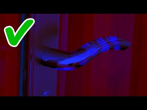 Видео: Если увидели отпечатки пальцев на дверной ручке, не заходите внутрь!