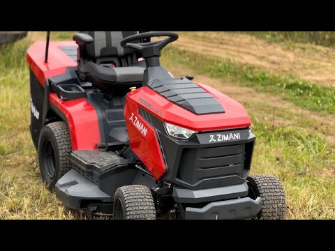 Видео: Садовый трактор ZimAni TC107HVD