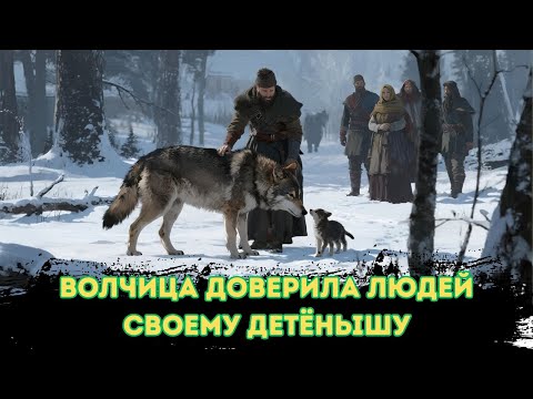 Видео: Волчица принесла волчонка к людям  То, что произошло дальше, растрогало до слёз!