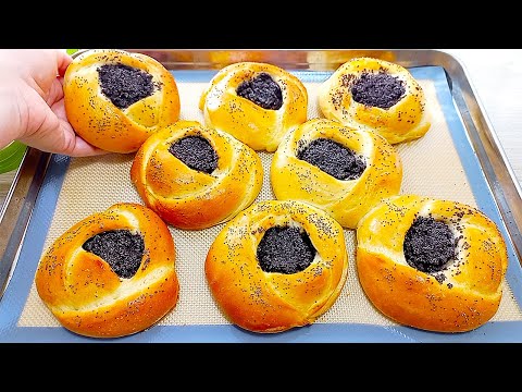 Видео: 😋Лучший рецепт выпечки с начинкой! Как приготовить невероятно вкусные булочки!