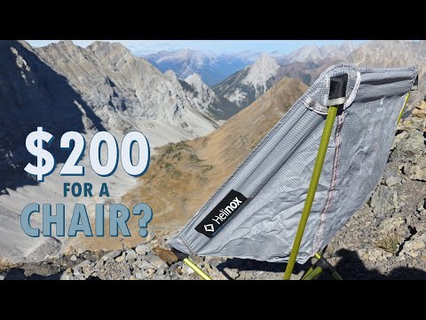Видео: Helinox Chair Zero стоит ли он 200 долларов?
