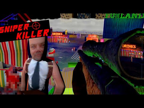 Видео: Хоррор, где я сначала маньяк снайпер, а потом жертва! (SNIPER KILLER ВЫШЕЛ)