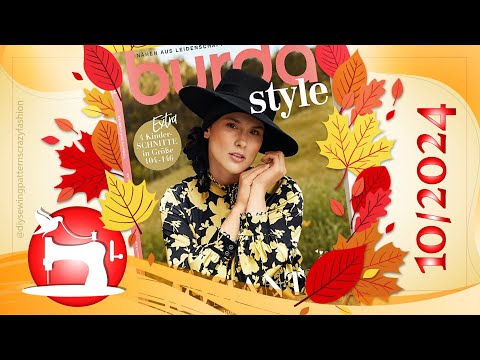 Видео: Журнал Burda Style 10/2024 Мир Осенней Моды! Фольклорный Дизайн! Sewing Pattern Magazines!