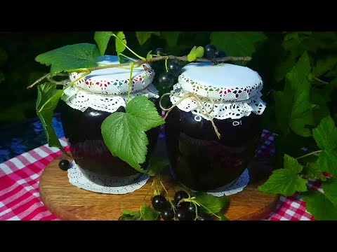 Видео: Варенье Пятиминутка из черной смородины | Варенье Семь стаканов | Black currant jam | La Marin