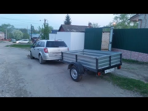 Видео: Доработка подвески прицепа. Laker Heavy Duty 300