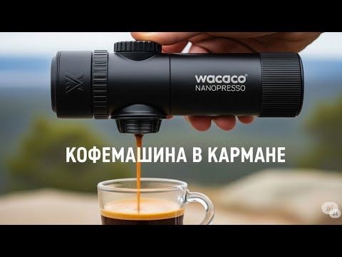Видео: Кофемашина Wacaco Nanopresso — кофе как в баре, но в кармане!