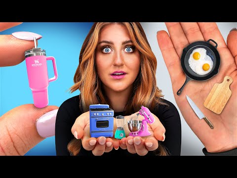 Видео: Я купила МИНИ ПРОДУКТЫ, которые действительно работают *кухонное издание*