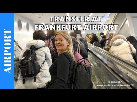 Видео: ТРАНСФЕР В АЭРОПОРТУ ФРАНКФУРТА - стыковочный рейс в международном аэропорту Франкфурта