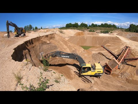 Видео: Третий гравийный карьер
