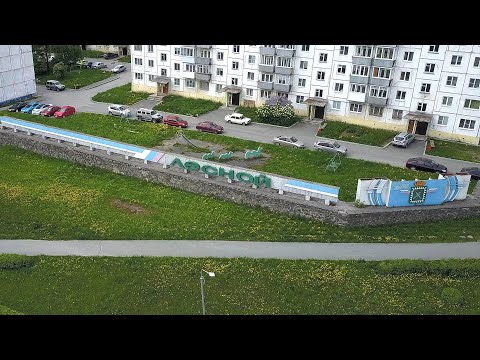 Видео: Лесной с высоты полёта (лето)