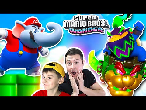 Видео: СУПЕР МАРИО БРОС ВОНДЕР | НАРВАЛИСЬ НА БОУЗЕРА МЛАДШЕГО | Super Mario Bros. Wonder #7