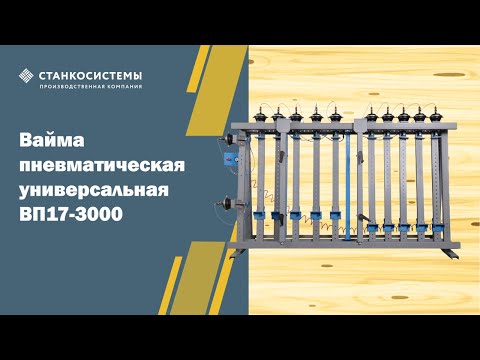 Видео: Пресс для щита и бруса - вайма универсальная ВП17-3000