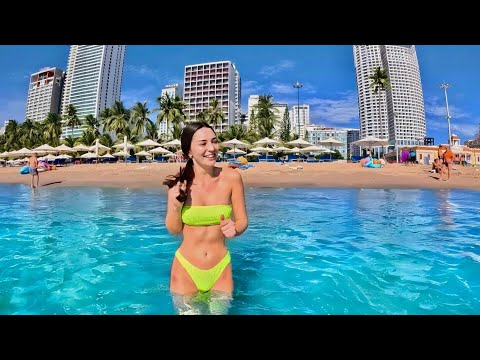 Видео: Нячанг, ну и отдых! Зачем вы сюда приезжаете? Пляжи Вьетнама, отели, еда, отдых.