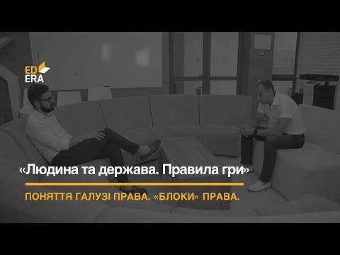 Видео: Поняття галузі права. «Блоки» права.