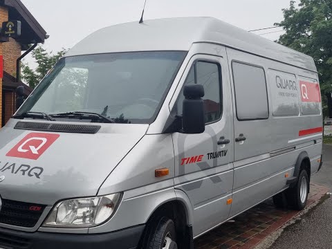 Видео: Mercedes Sprinter 416 спарка (2005) #sprinter