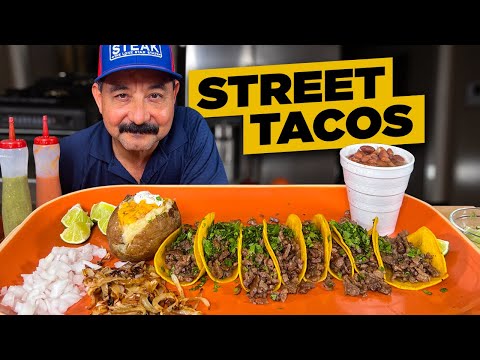 Видео: Рецепт тако Easy Street — тако с жареным стейком в стиле Taqueria (очень вкусно)