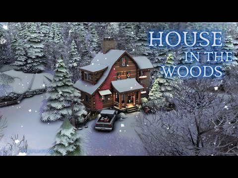 Видео: Дом в лесу 🌲│Строительство│House in the woods│SpeedBuild│NO CC [The Sims 4]