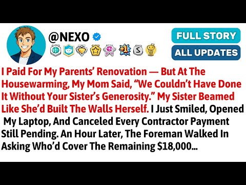 Видео: Я оплатил ремонт родителям, но на новоселье мама сказала: «Мы… Лучшие истории Reddit