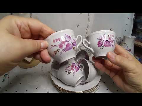 Видео: #Находки#фарфор#чашки