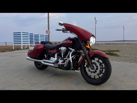 Видео: Замена ремня на Yamaha XV1900 Stratoliner